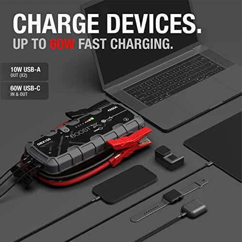 🔥BLACK FRIDAY 49% OFF & Free Shipping💥- Boost X GBX155 4250A Jump Starter for 10.0L Gasoline and 8.0L Diesel Engines