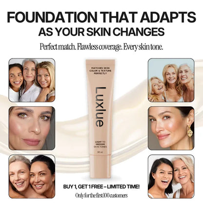Luxlue- Color Changing Foundation