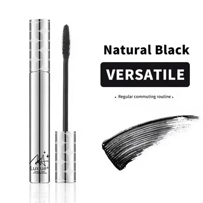 Luxlue 24H Waterproof Volumizing Mascara – Long-Lasting Thick & Defined Lashes, Smudge-Proof & Sweat-Proof Lash Lift Effect